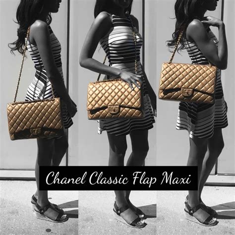 chanel classic flap maxi size